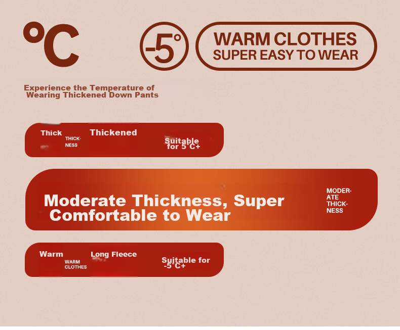 LangSha Black Gold down Pants for Women, Outdoor Wear, Winter Fleece-Lined White Duck Down Pants, Women's Tapered Leg Windproof Cotton Pants, Thickened Warm Trousers 14