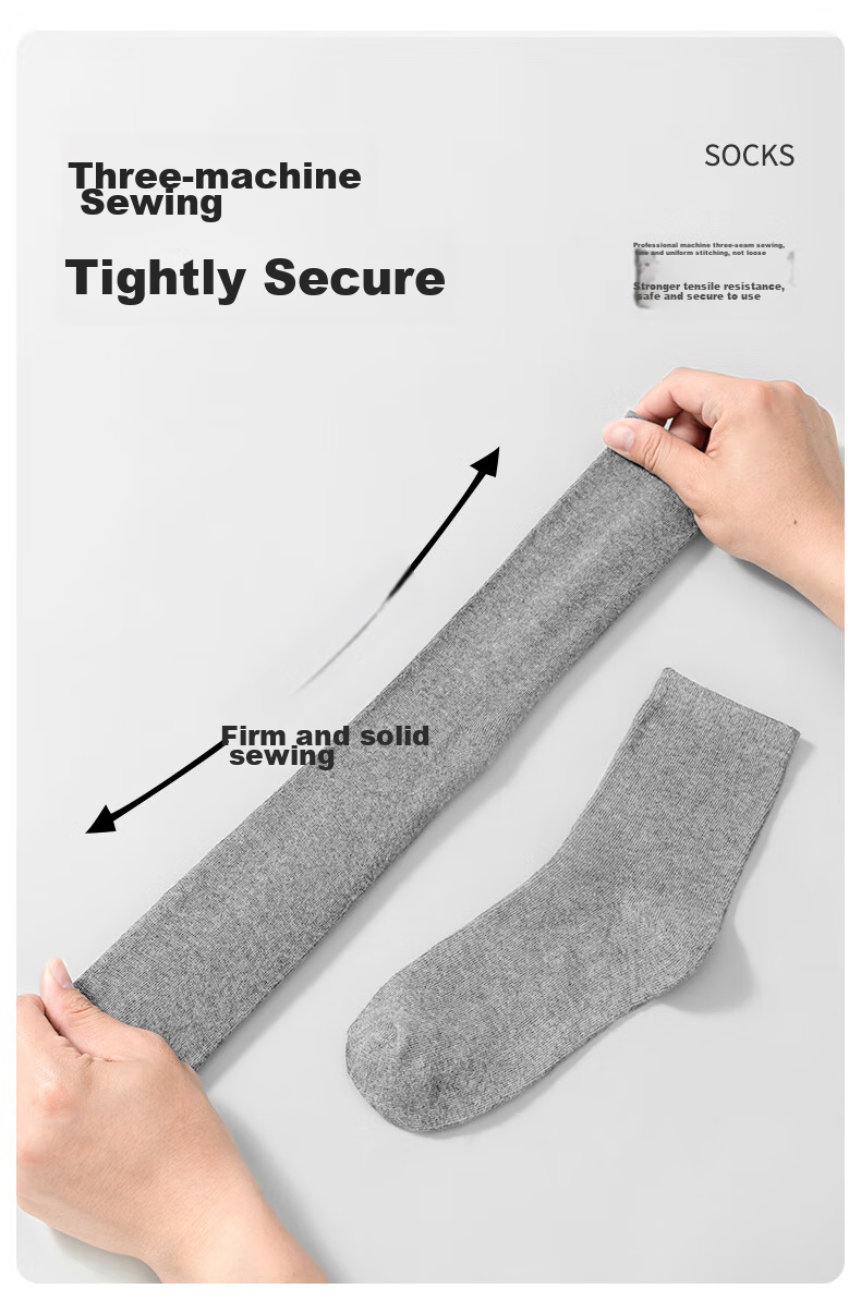Briars 10A Disposable Socks for Women, Summer Thin Daily-Use Socks, Sweat-Absorbing Breathable Sports Socks, Mid-Calf Women's Socks, 20 Pairs 6