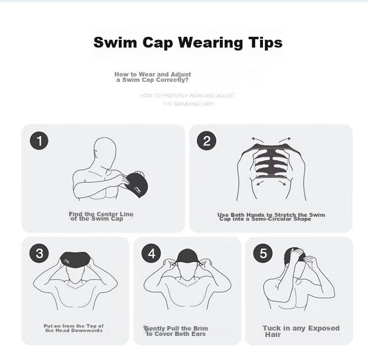 PEAK Swimming Goggles for Boys And Girls, Large Frame, High Definition Anti-Fog Waterproof Swimming Glasses Diving Mask Equipment Swimming Goggles And Swim Cap Set 14