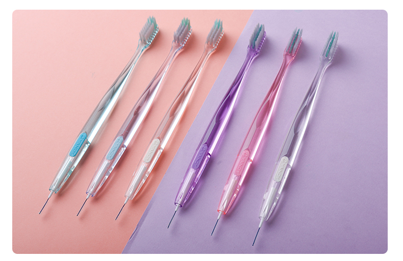 YANDY Orthodontic Toothbrush U-Shaped 3-Pack, Interdental Brush, for Teenagers with Braces, Soft Bristles, Small Head, Portable 14