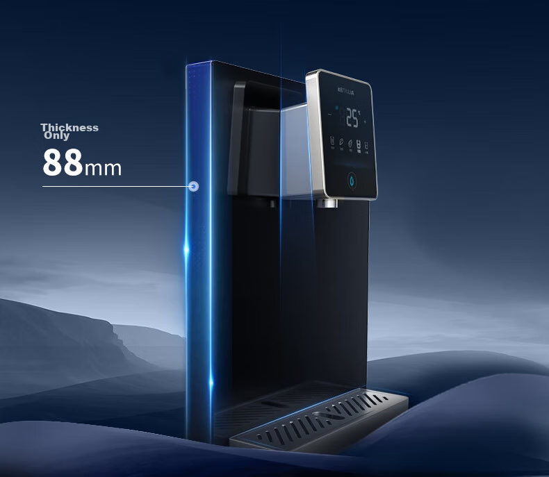 TRULIVA Wall-Mounted Hot And Cold Water Dispenser, Instant Hot And Cold, Ice Water Experience, Home Under-Sink Water Purifier, All-In Direct Drinking Companion, High Flow Rate Compatible with W-O6412 21