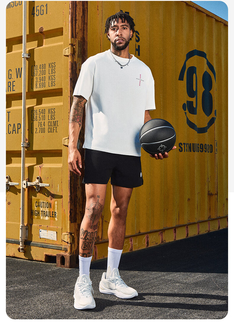 RIGORER Sports T-Shirt for Men And Women, Basketball Training Running Fitness Breathable Round Neck Casual Cotton Short Sleeve 2