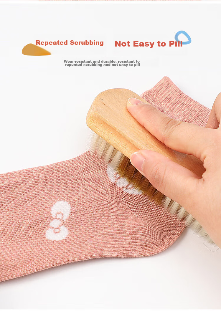 LangSha Children's Socks, Girls' Mid-Calf Socks for Spring, Autumn, And Winter, Cotton Socks, Breathable Baby Socks, Student Mid to Big Kids Socks, 6 Pairs 7