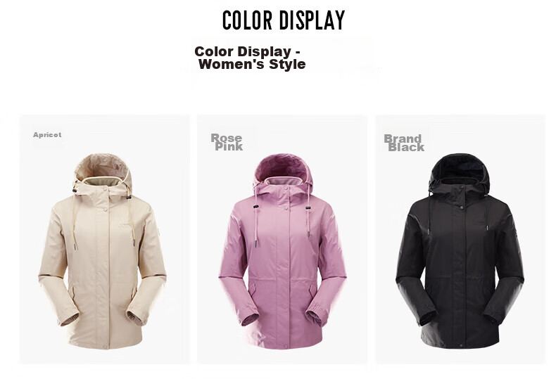 Jeep Outdoor Jacket for Men And Women, Three-In Fleece Windproof Waterproof Couple's Coat with Detachable Layers, Cold-Resistant Mountaineering Suit, 2XL 13