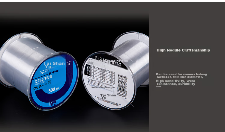 Taiyu Finished Fishing Line Main Line Fishing Tackle High-Strength Pulling Line 500 Meters Line Size 8.0 TY1006 9