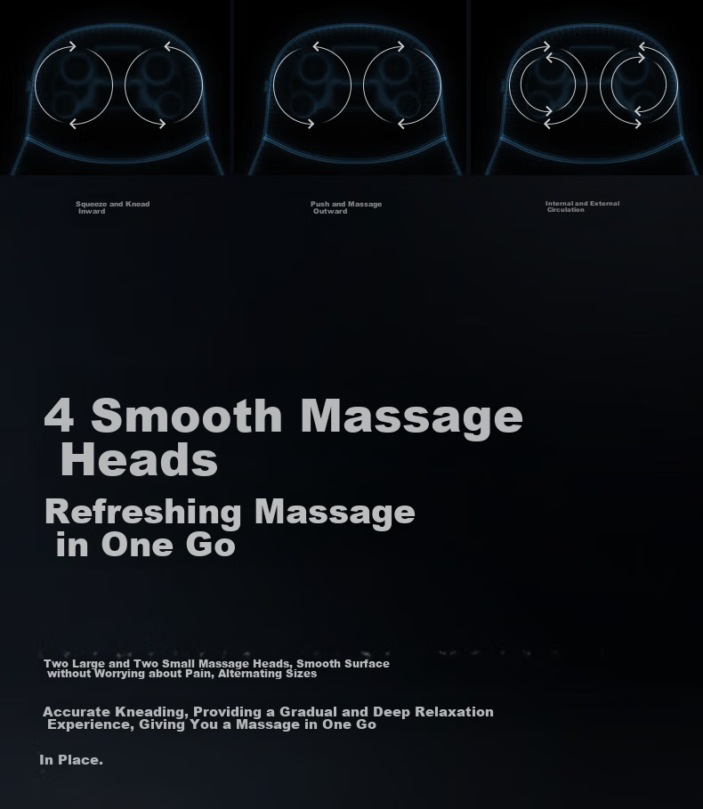 SKG Waist Massager T5, Seat Cushion Back Support, Massage Device with Heat Therapy, Forward And Reverse Kneading, for Waist, Neck, Legs, Full Body, Practical Birthday Gift for Elders, Boyfriends, Girlfriends 7