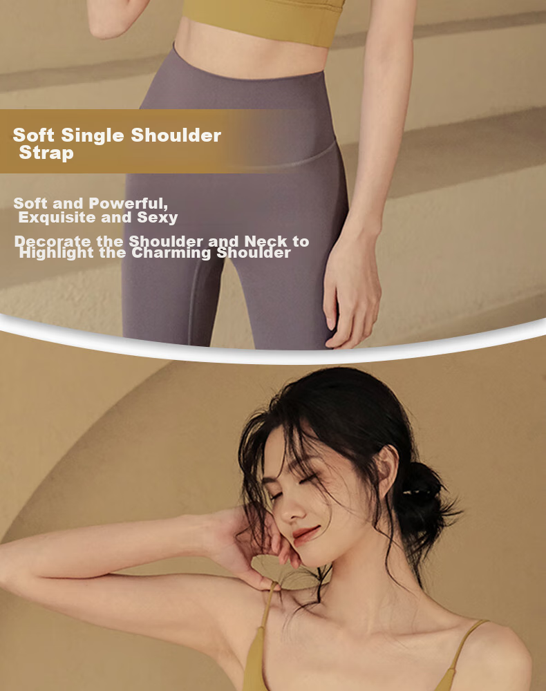 XUEXIMAN Yoga Tank Top for Women with Built-In Bra Pads, Professional Sports Bra, High-End Fitness Pilates Backless Bra 5