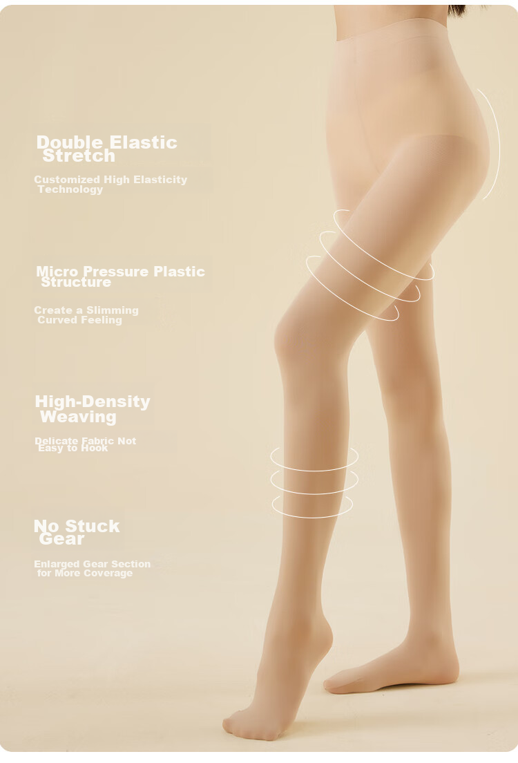 Ordifen Tights, Autumn Women's Thin Style, Bare Leg Effect, Pantyhose, Slight Pressure Slimming, Beautiful Legs, 120D1 Skin Color 1 Black 6
