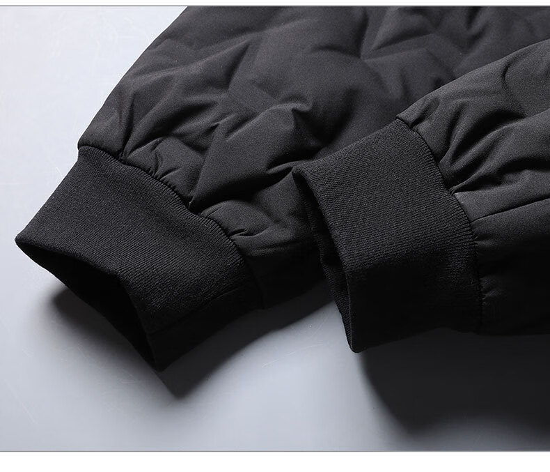 MiiOW Men's Down Pants Winter Thickened White Duck Down Outdoor Warm Casual Trousers Black 2XL 10