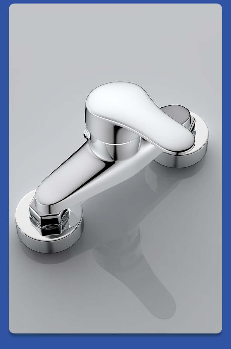 KEGOO Brass Shower Faucet Set, Hot And Cold Mixing Valve Concealed Installation Shower Head Switch Bathroom Rain Shower K211107 12