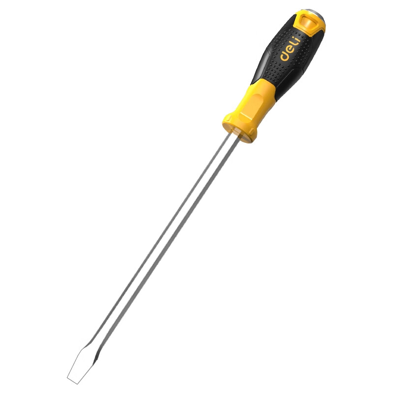 Deli Tool Plastic Handle Slotted Screwdriver 8x200mm DL6270081