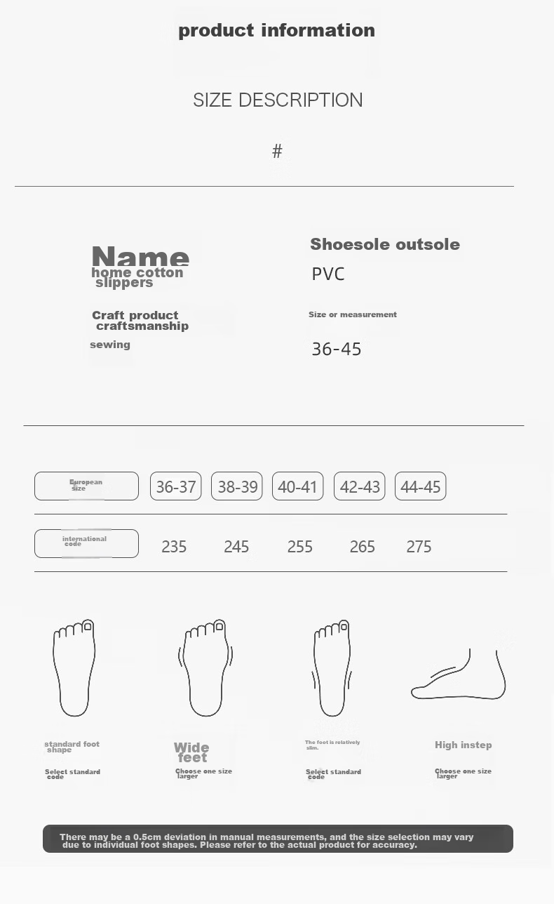 GUOLUOFEI Japanese-Style Large Size Cotton Slippers for Men And Women, Spring Autumn Winter Indoor Home Wooden Floor Couple Warm Slippers, Green, Size 36-37 8