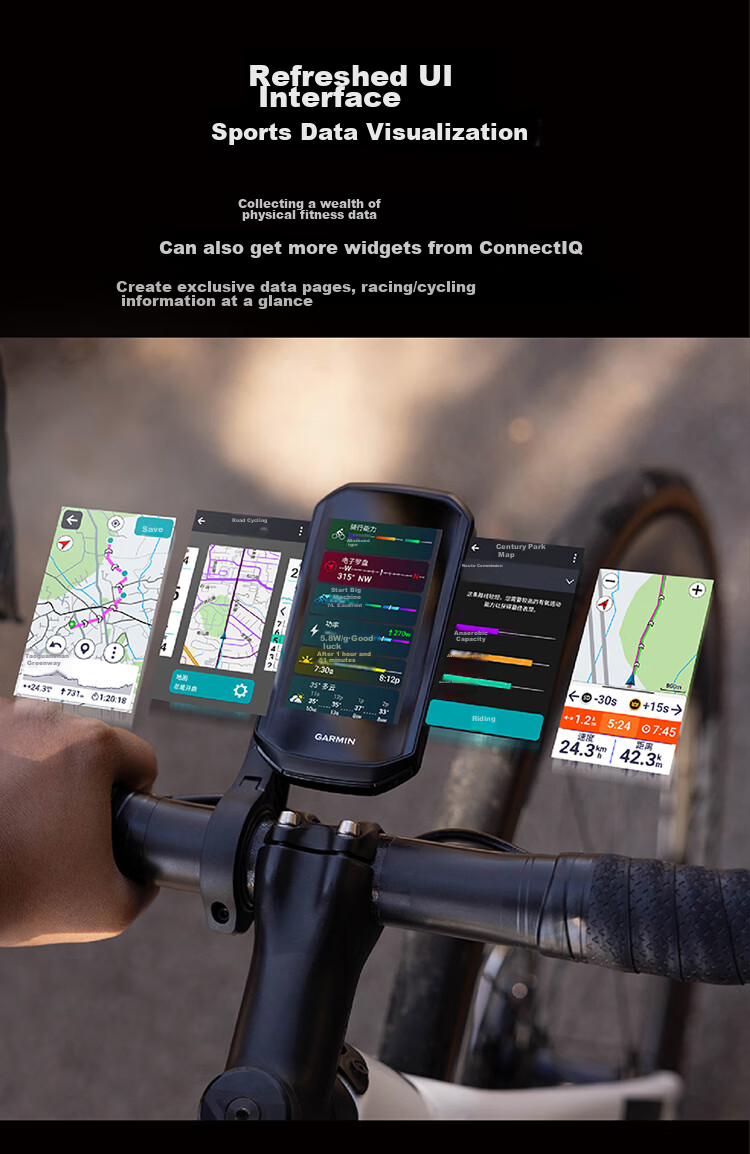 GARMIN Edge1050 Road And Mountain Bike Computer with Map, Voice Navigation, Payment, Group Riding, GPS Outdoor Cycling Training 9