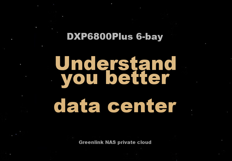 UGREEN Private Cloud DXP6800 Plus Six-Bay 10G NAS Network Storage Server, AI Photo Album File Data Backup Remote Sharing Enterprise Office Hard Drive Cloud Space 1