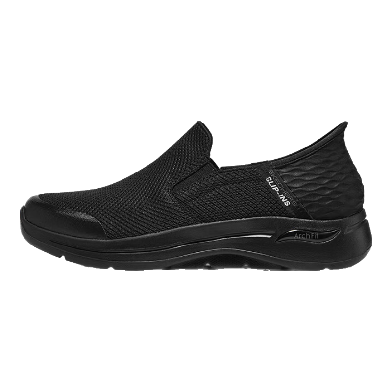 Skechers Slip-On Breathable Mesh Casual Shoes, Daily Walking Shoes [Slip In] Quick-Wear Technology, Father's Day Gift