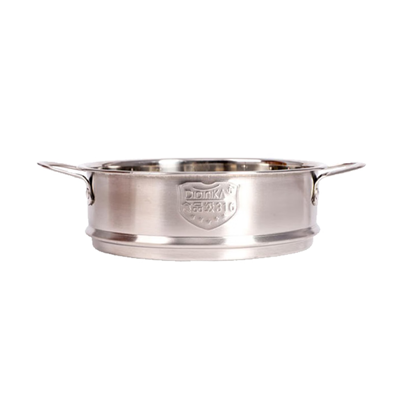 Didinika Baby Food Steamer, 316 Food-Grade Stainless Steel Steaming Basket, 18CM Size, Specially Designed for Infants