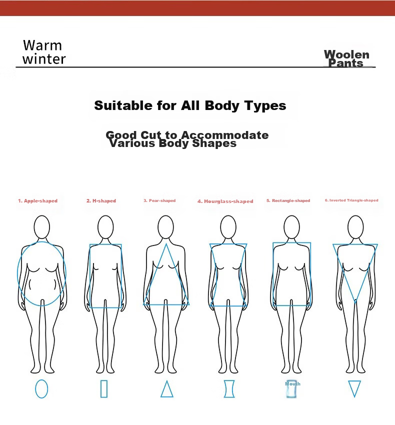 LangSha Autumn/Winter 2026 New Women's High-Waist Wool Thermal Pants with Fleece Lining, Thick Base Layer Trousers, Extra-Thick Lambswool Cotton Pants for Northeast China 11