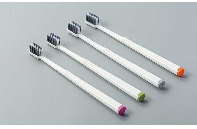 Shenqiyashua Adult Toothbrush with Soft Bristles for Men, Efficient Oral Cleaning Adult Toothbrush Family Value Pack, 4 Pieces 9