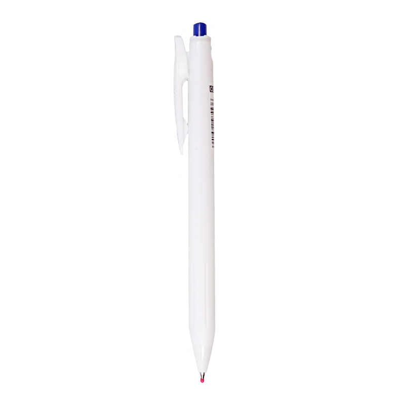 ZEBRA 0.5mm Retractable Bullet Tip Gel Pen, Colorful Student Drawing Signing Pen for Marking And Coloring, Journal Pen, JJ29-R1 White Barrel Blue Ink, Single Pe