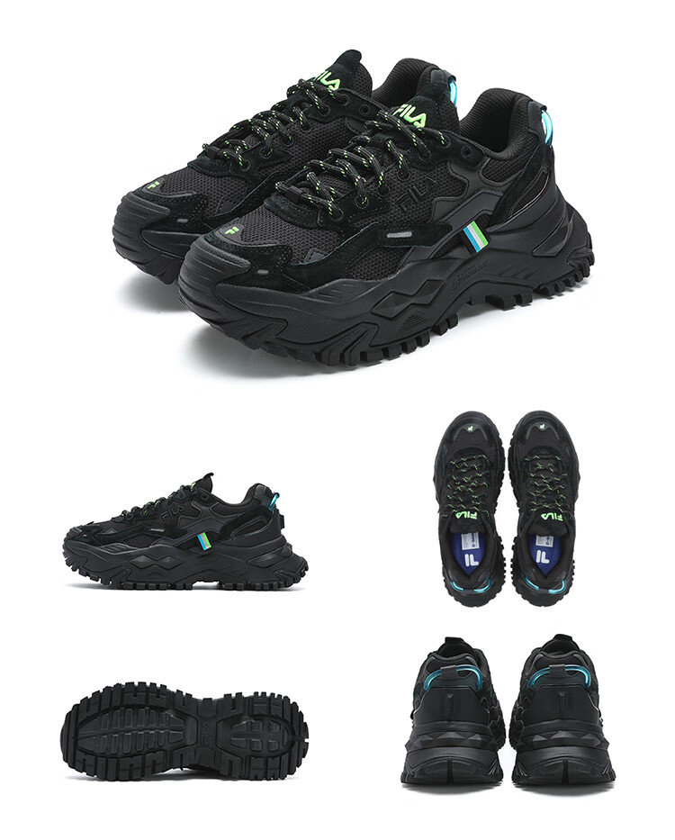 FILA FUSION Trendy Hard Candy Shoes for Women, Autumn And Winter Style, Thick-Soled Heightening Dad Shoes, Running Shoes, Casual Sneakers 2
