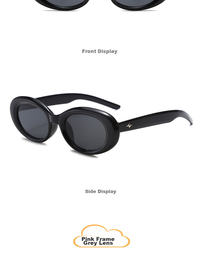 LOVECRAFT New GM Children's Sunglasses with Black Gray Lenses, Fashionable Outdoor Street Photography Sunglasses for Boys And Girls 5