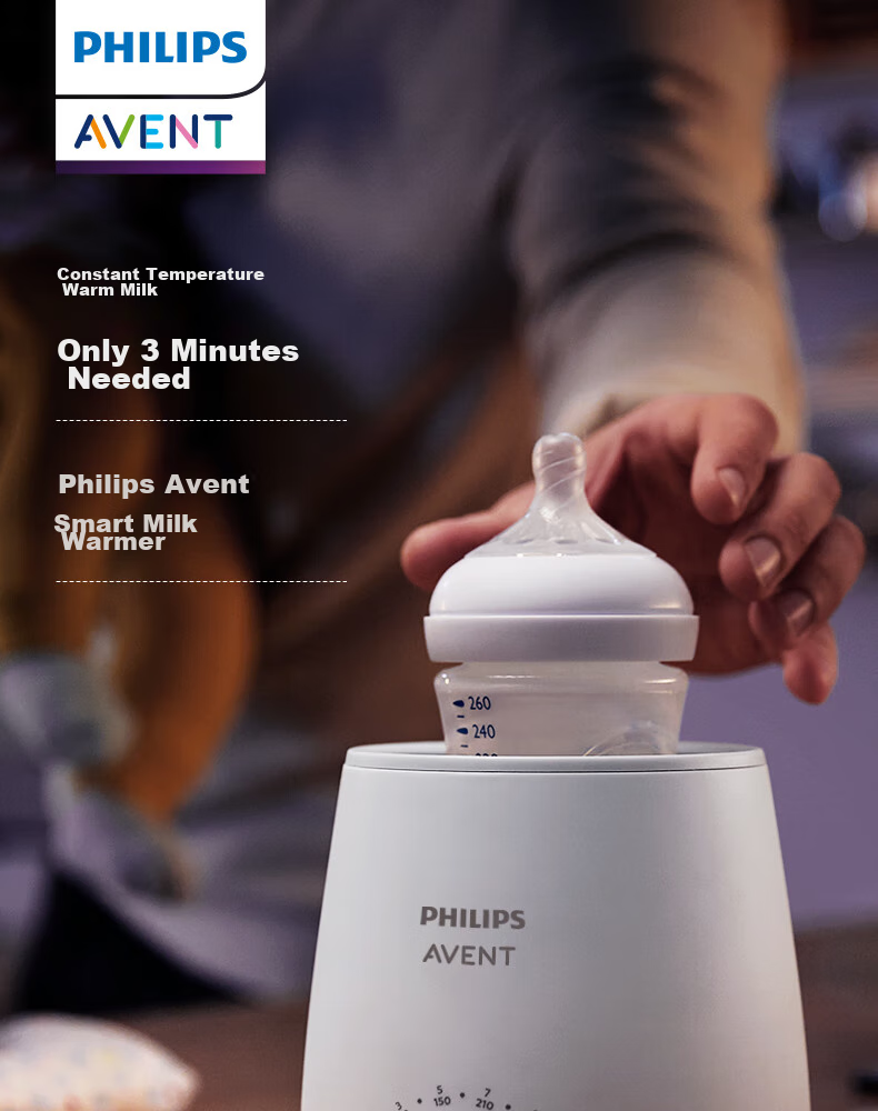 AVENT Philips Baby Bottle Sterilizer Steam Disinfector Cabinet, Bottle Warmer, Milk Formula Maker, Milk Warmer with Dryer 1