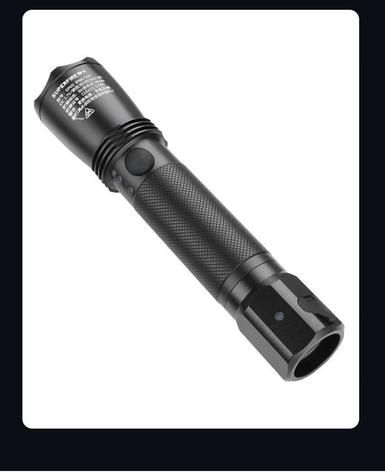 SupFire EP05 Industrial Explosion-Proof High-Intensity Flashlight LED Rechargeable Ultra-Bright Long-Range with Explosion-Proof Certificate for Construction Sites, Miners, And Firefighters 3W High-Power Ultra-Long Battery Life 8 Hours 16