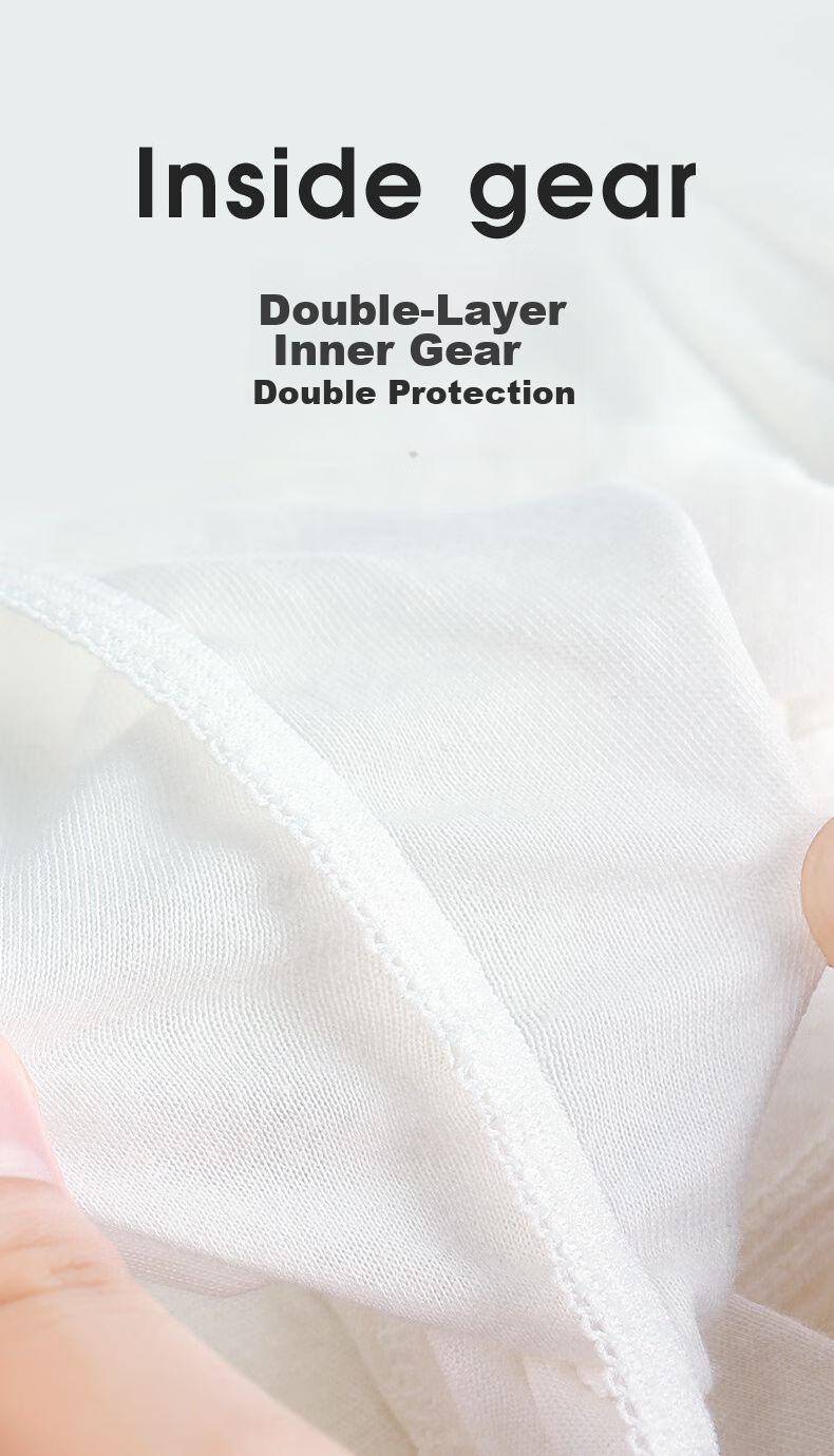 Grace Disposable Underwear for Women, Pure Cotton Maternity Travel Panties, XXL Size, 5-Pack [For Weight up to 330 Lbs] 7