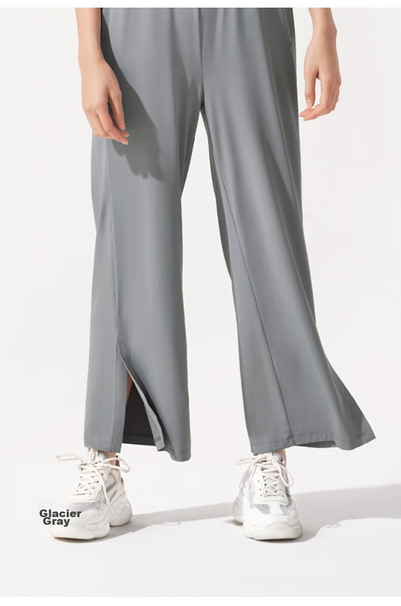 Beneunder Women's Wide-Leg Sports Pants Breathable Quick-Dry Sun-Protective Loose Fit AS010 15