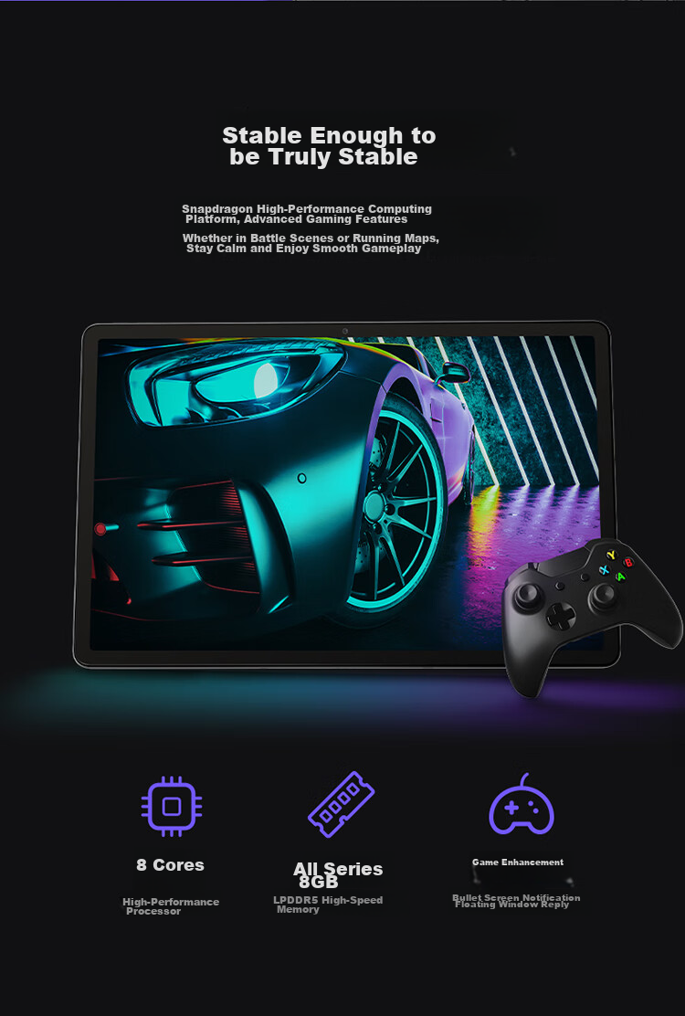 Lenovo Xiaoxin Pad Pro 12.7, 2025 Model Tablet, 2.9K High Refresh Rate Full Screen, Entertainment And Learning, 10000mAh Battery, 8+128GB Gray, Subsidized 12