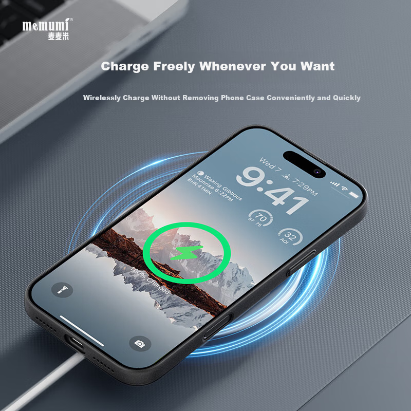 Чехол Memumi UltraSlim для iPhone 17 Pro Max, ультратонкий, матовый, прозрачный, черный