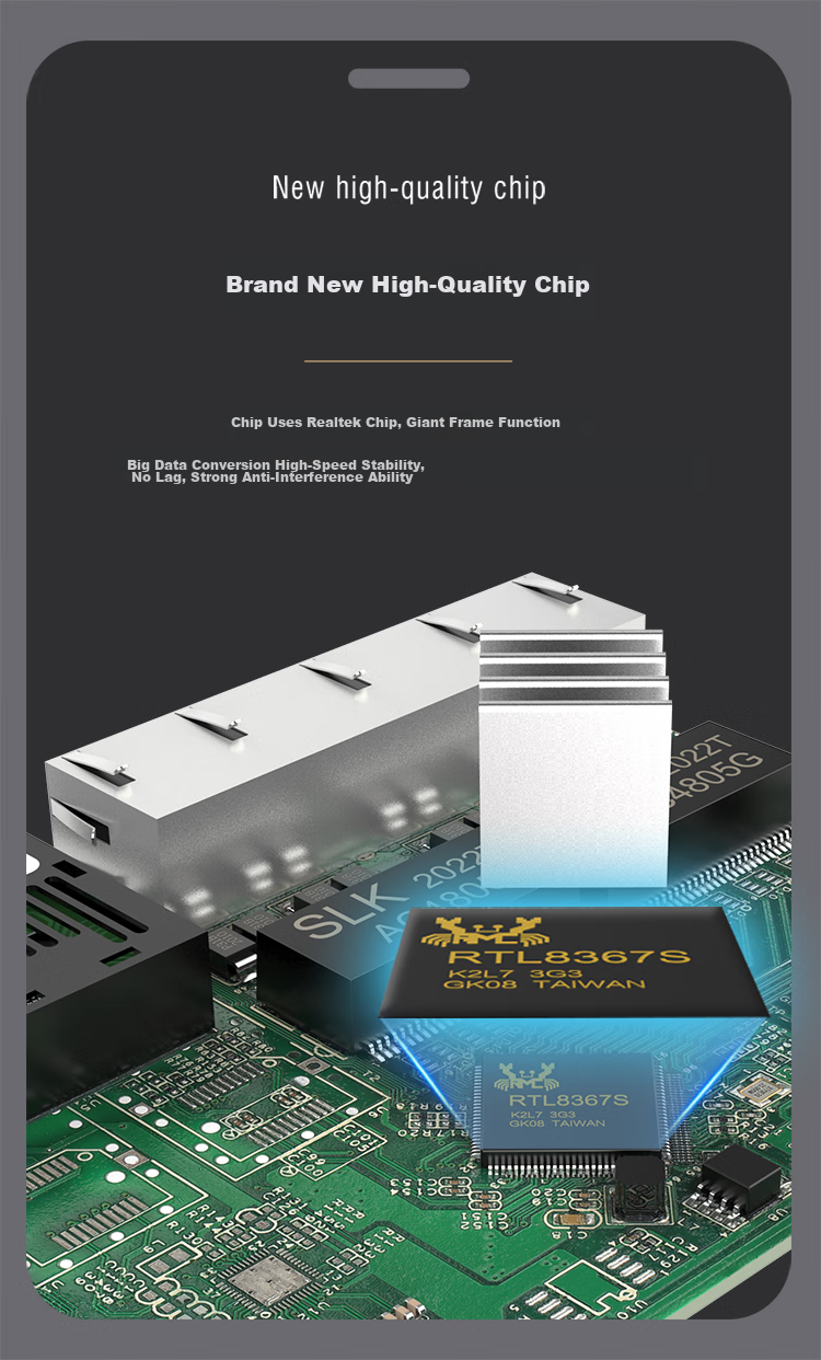 Shengwei FC-211AB Fiber Optic Transceiver, Single-Mode Single-Fiber Optical-Electrical Converter, Network Monitoring SC Interface Gigabit 25KM One Pair 6