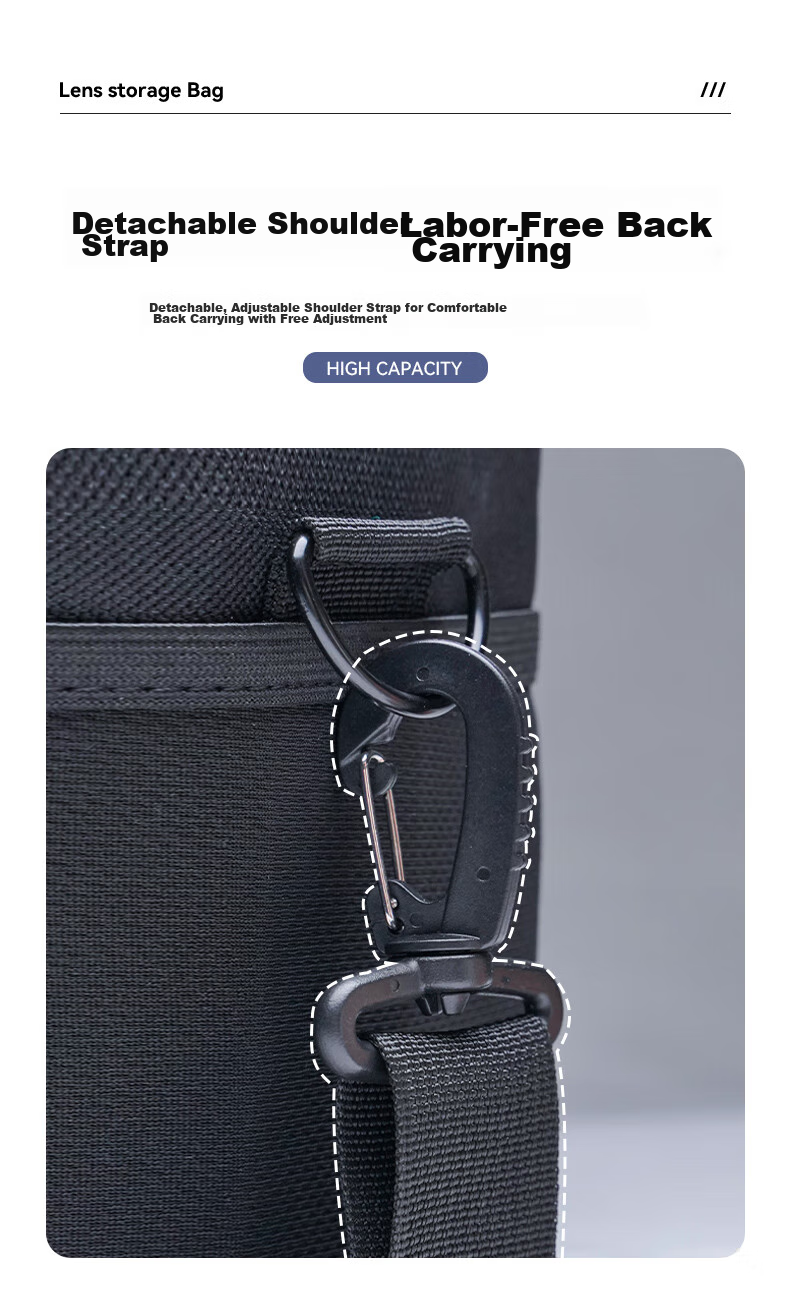 Matchstick Men FC-8818 Digital Mirrorless Camera Bag, Shoulder Crossbody Portable Photography Bag with Detachable Inner Liner, Casual Commuter Bag 5