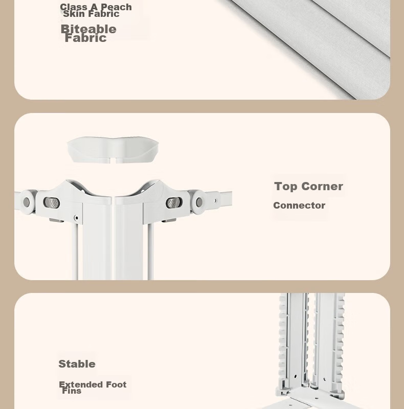 YEEHOO Bed Guard Rail, Baby Fall Prevention Protective Barrier, Infant Crib Rail, Children's Guardrail, Bedside Safety Rail, 2.0 Meter Bed - Single Piece 23