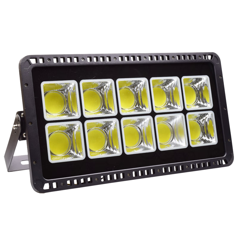 MAYDENG LED Floodlight Outdoor Basketball Court Square Advertising Sign Factory Warehouse Construction Site Yard Lighting High Power Projection White Light 500W MD-TGD-7070-500