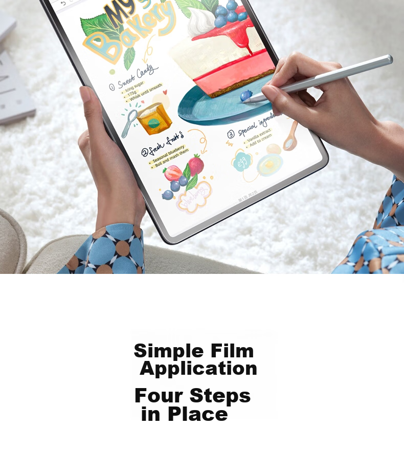 ESCASE Huawei MatePad Pro 11 Paper-Like Film Tablet Protective Film, Kent Paper, 2022/2024 Model Frosted Full-Screen Hand-Drawn Writing And Drawing Professional Screen Protector 12