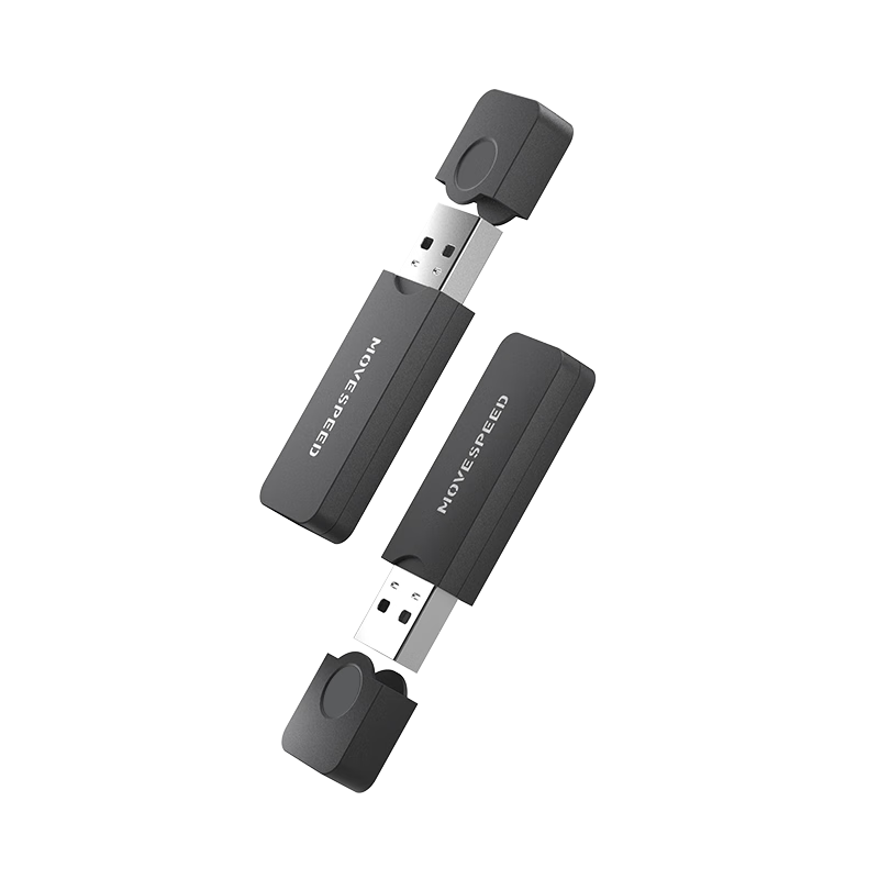 MOVE SPEED 64GB USB Flash Drive USB2.0 Bid Submission Flash Drive Plug And Play Stable Read And Write Enterprise Bidding Assistance Flash Drive Black Knight Series