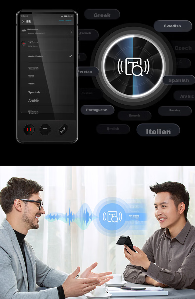 IFLYTEK Dual-Screen Translation Device, Multi-Language Offline Translator, Real-Time Translation Pen for Subtitles And Oral Communication While Traveling Abroad 15