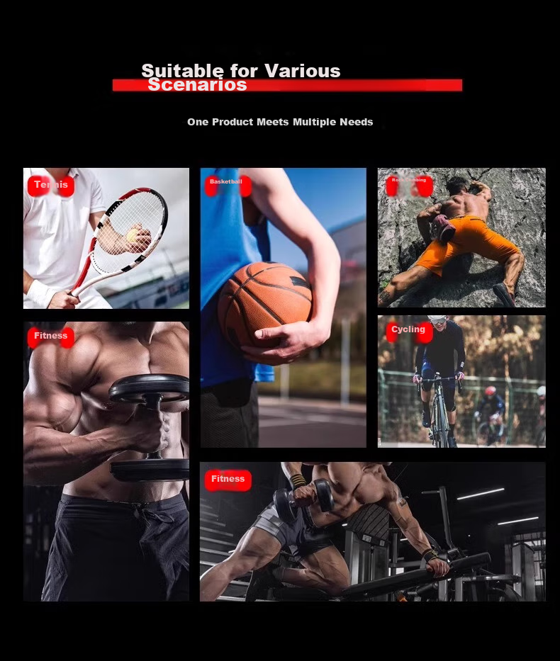 NAILEKESI N Fitness Elbow Guard, Sports Protective Gear for Men, Professional Hard Pull Strength Training, Bench Press Weightlifting Compression Bandage Wrap, Black 4