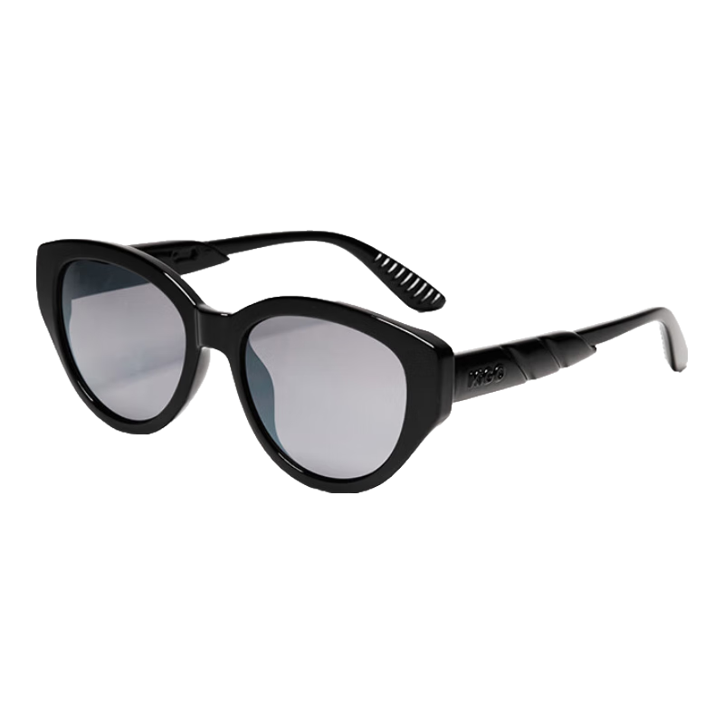 Kigo Cat Eye 2025 New Polarized UV Protection Sunglasses, Retro Versatile for Older Children, Film Black (Ages 6-12)