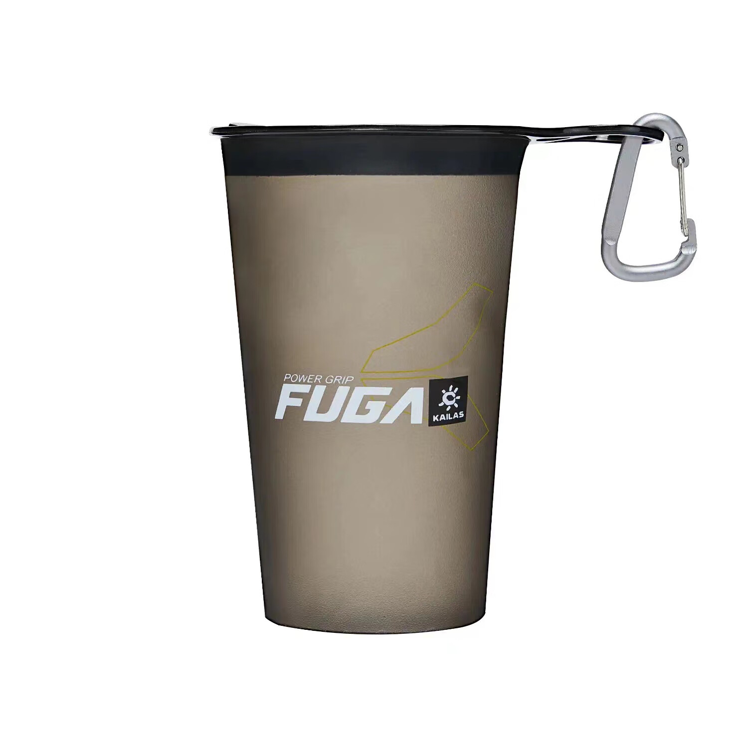 KAILAS FUGA Outdoor Soft Water Bottle (With Hook), KD2503108, Dark Gray, One Size Fits All 1