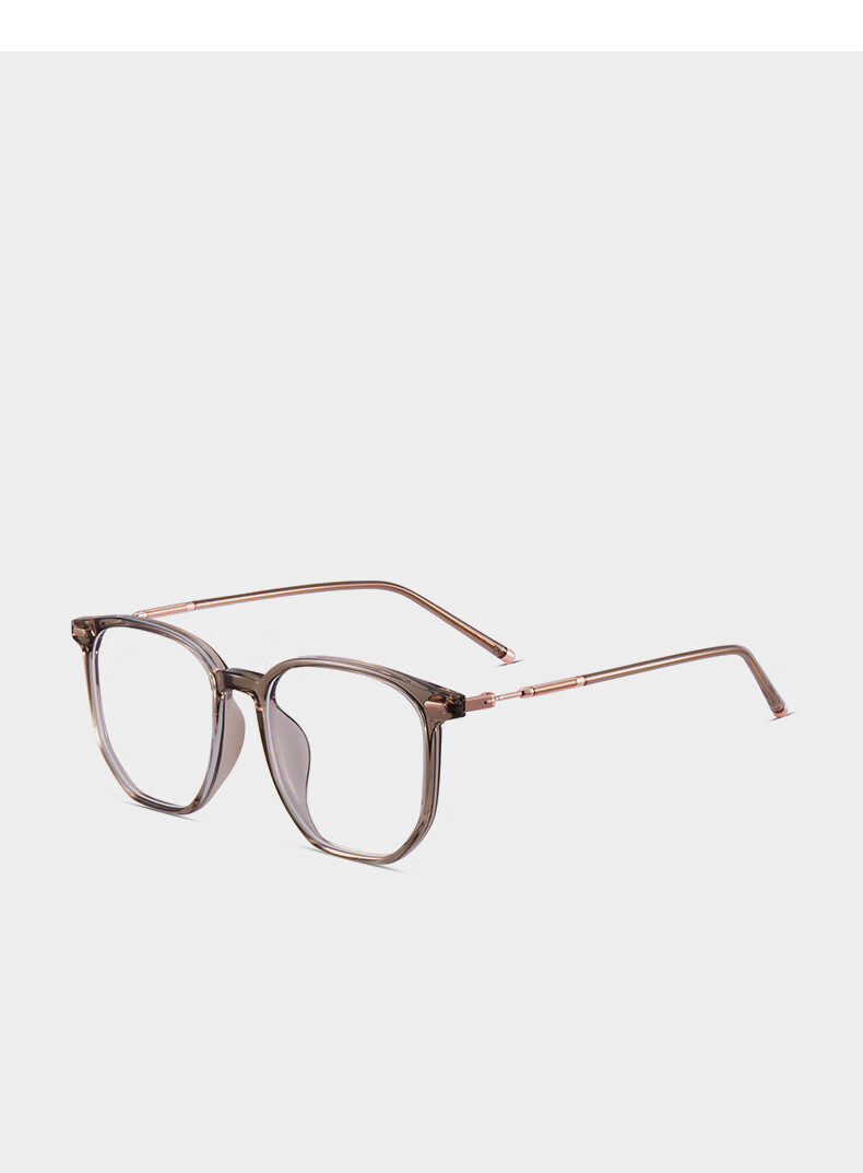 CAPONI Anti-Blue Light Glasses for Women with Myopia, Photochromic Non-Prescription Glasses for Men, Ultra-Light Cold Tea Frameless Glasses, Can Be Fitted with Prescription Lenses And Astigmatism Correctio 22
