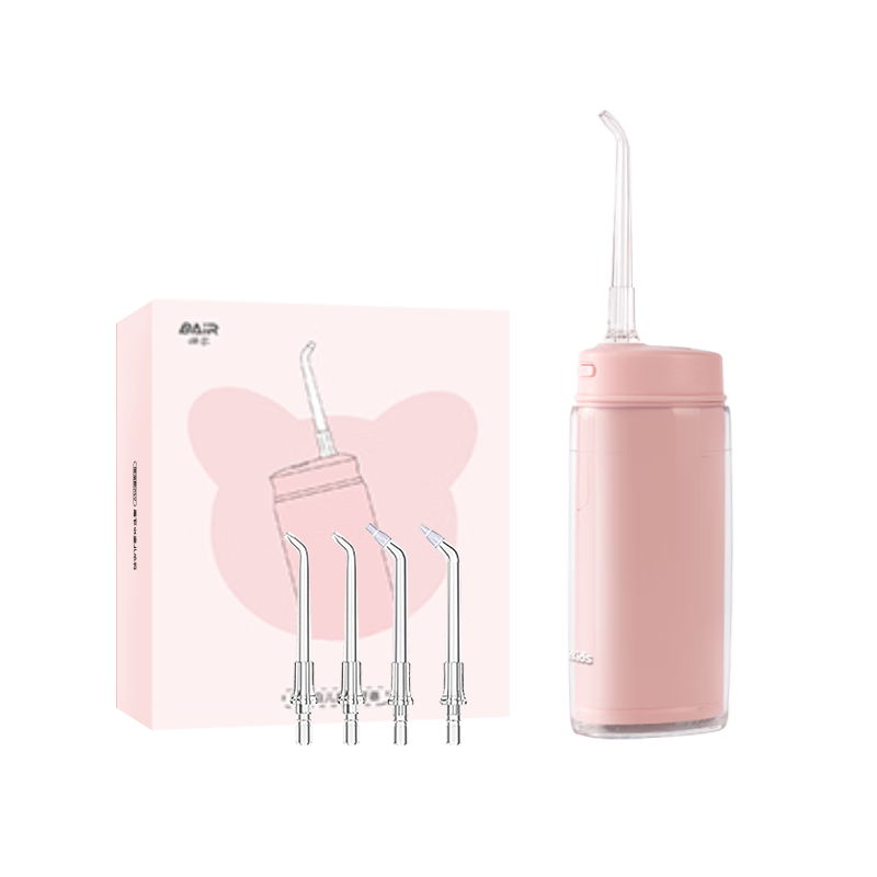 BAIR Children's Electric Oral Irrigator for Ages 6-10 Home Portable Orthodontic Teeth Cleaning Water Flosser for Kids V2k
