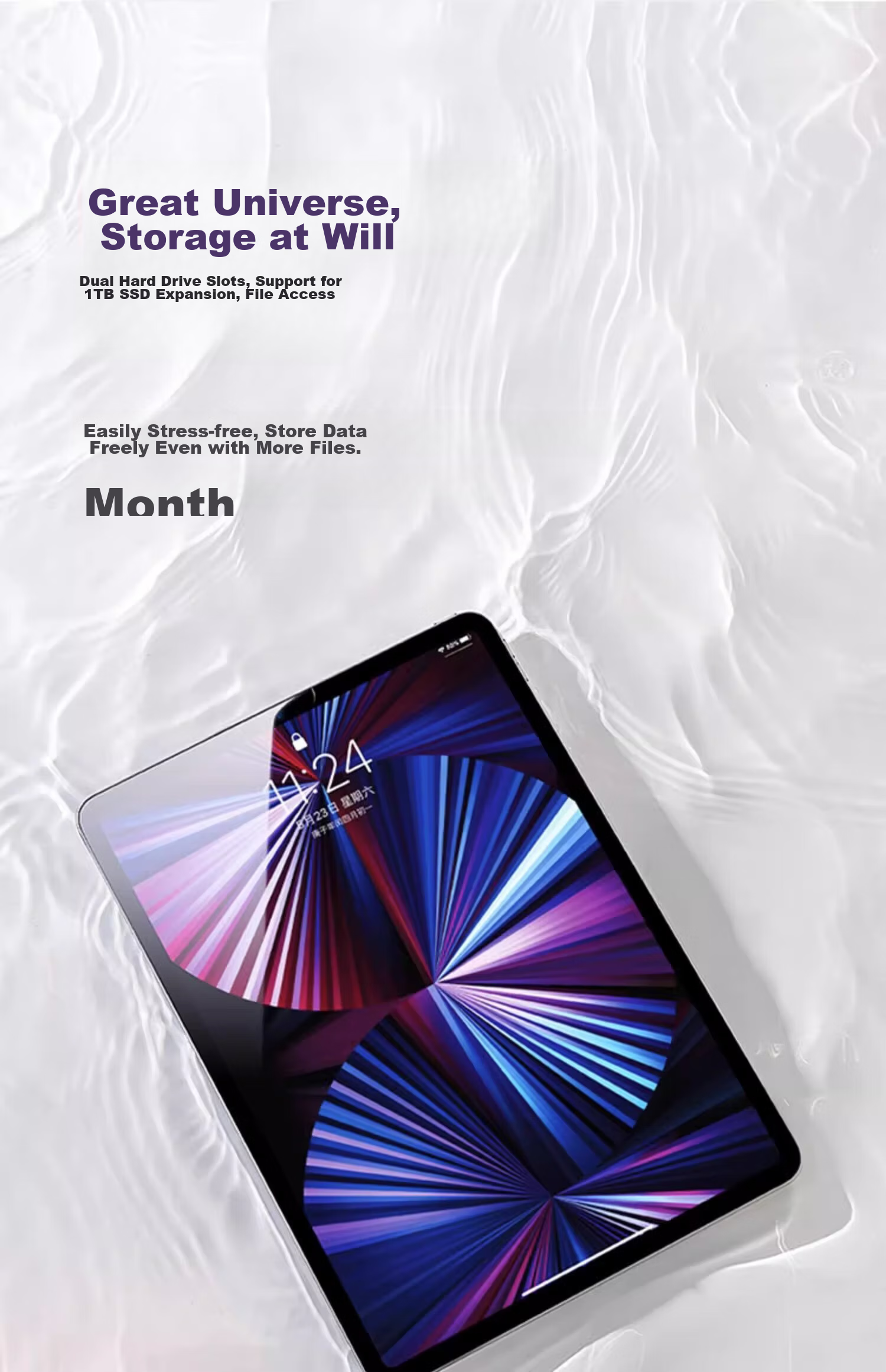 Baseus Tempered Glass Screen Protector for IPad Mini 7 [Full Coverage, Strong Anti-Fingerprint] Compatible with 2024 IPad Mini 7/6-8.3 Inch Models 6