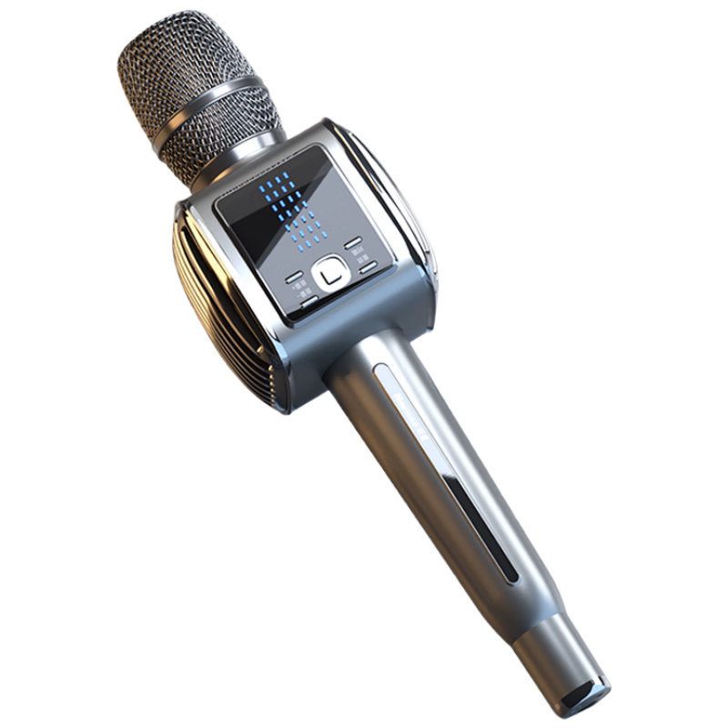 Newmine MC73 Karaoke Microphone Speaker All-In with Built-In Sound Card And Microphone, Wireless Microphone, Xiaomifeng Amplifier, Recording Live Streaming TV Mobile Bluetooth Karaoke Device