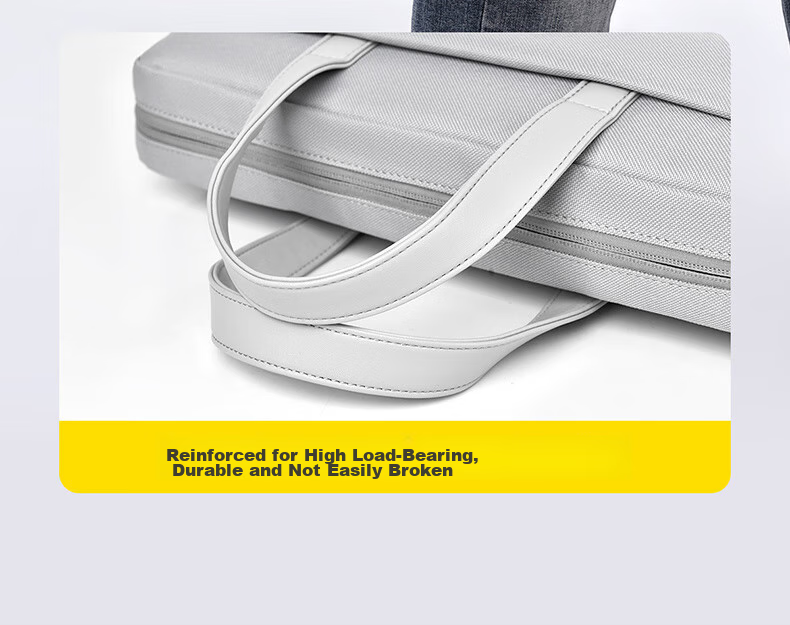 Milooky Shoulder Laptop Bag, 15.6/16 Inch, Large Capacity for Women, Suitable for Huawei And Apple, Handheld Briefcase 12