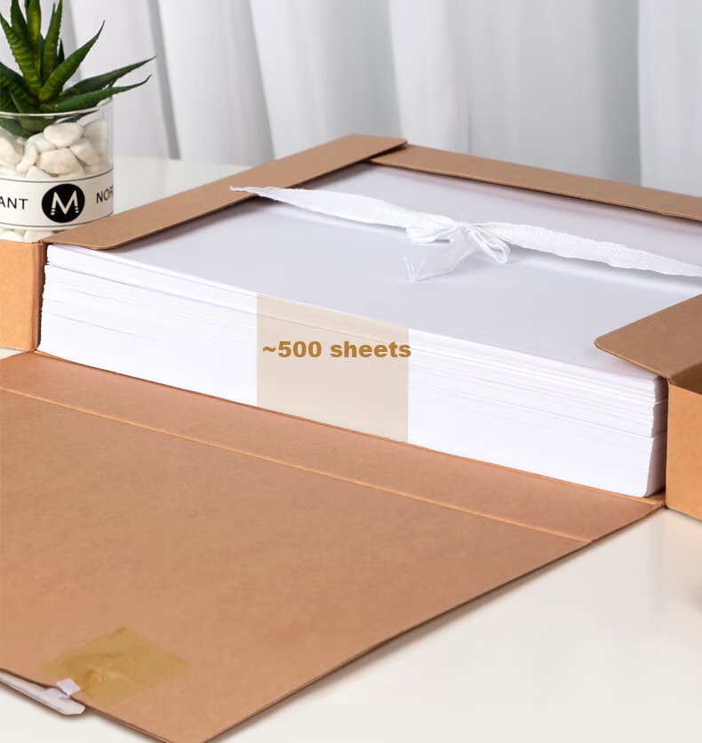 Deli 10 Pieces, 50mm, 250g Kraft Paper File Boxes, Document Storage Boxes, Thickened File Boxes, Financial Document Storage, Exam Organizer P05922 8