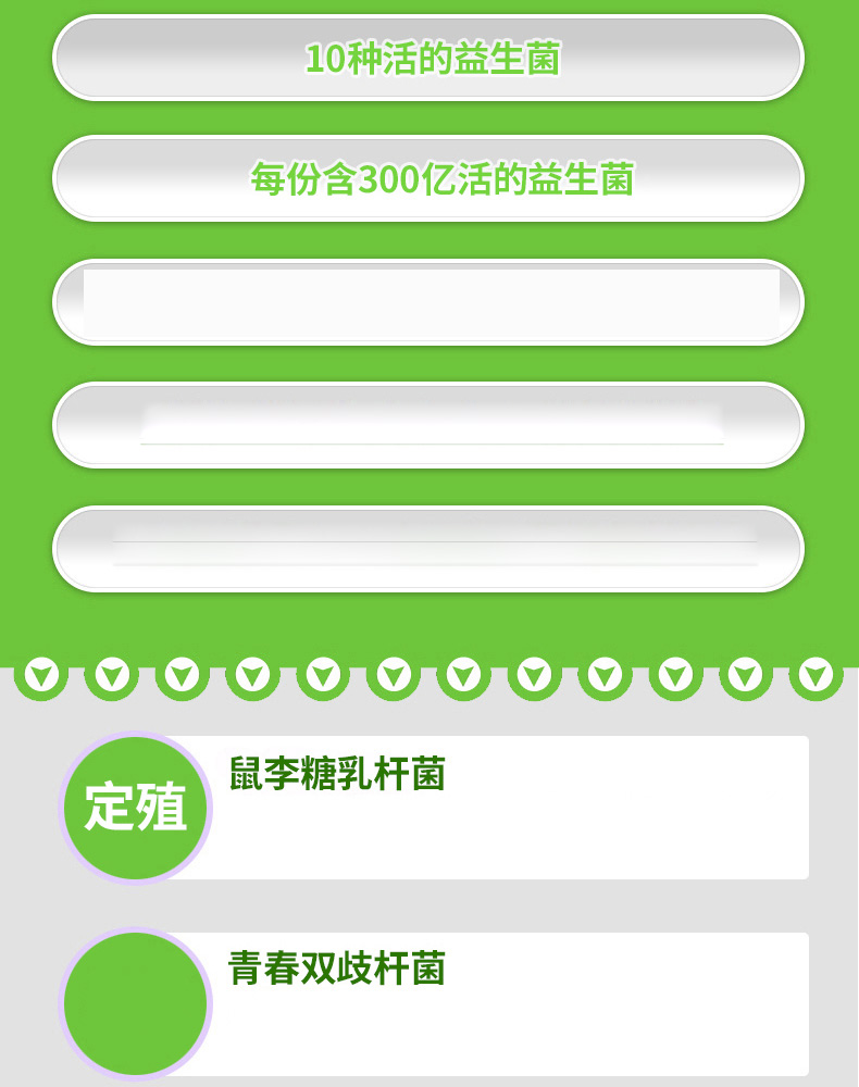 美国进口爱司盟 益生菌复合片 肠胃肠道腹泻厌食活性益生元便秘排宿便