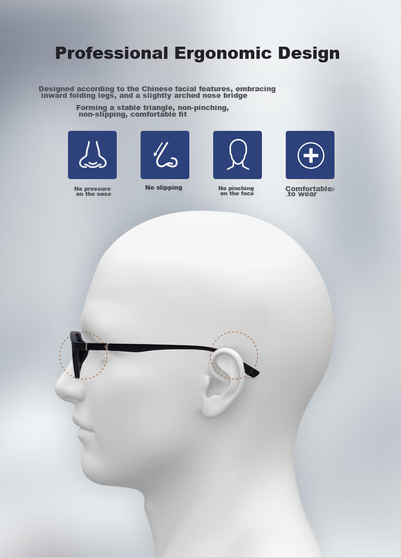 Yupintang Reading Glasses for Men And Women, Japanese Import, Sold by JD, Anti-Blue Light, Middle-Aged And Elderly Phone Glasses, 300 Degrees, Father's Day Gift 5