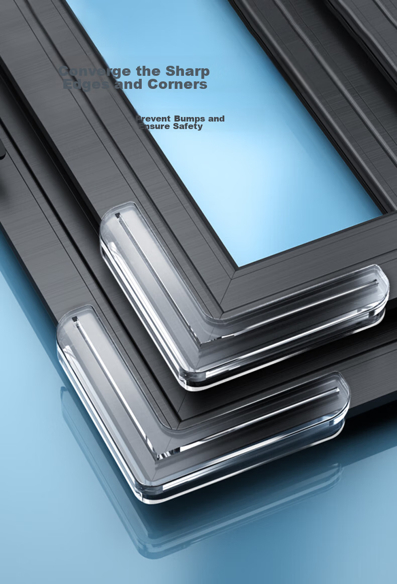 EUDEMON Aluminum Window Anti-Collision Corner Airbag Guard, Anti-Bump Corner Protector for Inward-Opening Windows 3